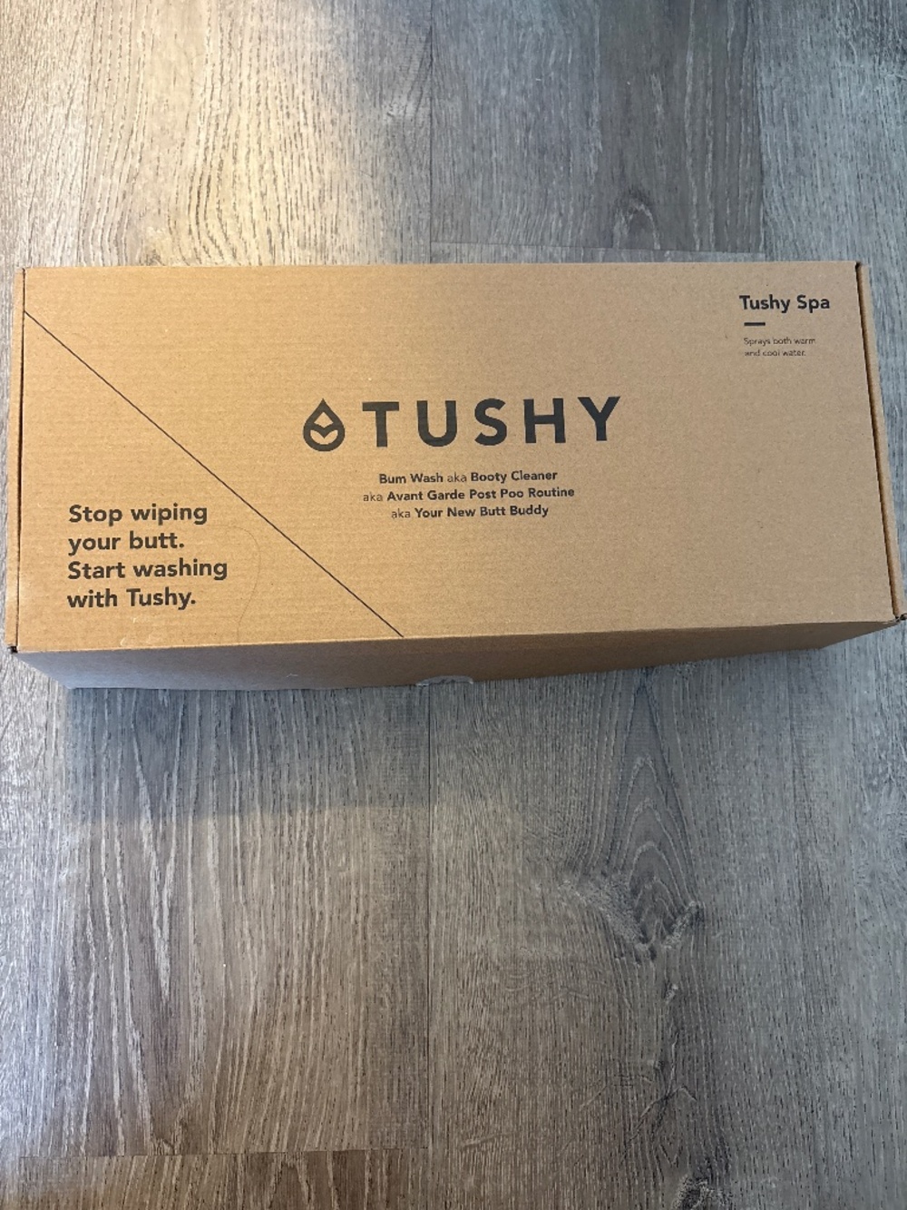 Never used Tushy bidet
